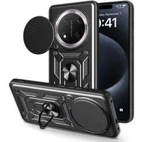 betterfon Handyhülle Panzer Hülle für Honor Magic 7 Lite Outdoor Case mit Kameraschutz, Outdoorhülle mit Ringhalter Smartstand und Silikonkern