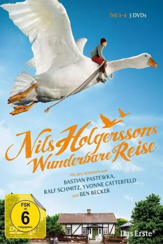 Nils Holgerssons wunderbare Reise Teil 1-4 [3 DVDs]
