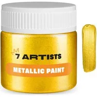7 Artists Acrylfarbe 7 Artists Acrylfarbe Metallic 50 - 230 ml Gold, Silber