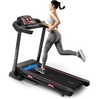Sportstech Laufband F31s, Bis 16 km/h Speed, 15 Steigungsstufen, Klappbar, App kompatibel