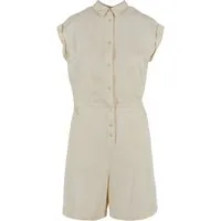 URBAN CLASSICS Jumpsuit Urban Classics Damen Ladies Viscose Twill Jumpsuit (1-tlg)