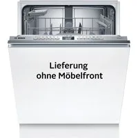 BOSCH vollintegrierbarer Geschirrspüler XXL, Serie 4 SBV4EAX28E, 13 Maßgedecke, Automatische Türöffnung für Effizienz, flexible Körbe & Schubladen