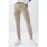 Salsa Stretch-Jeans SALSA JEANS SECRET GLAMOUR PUSH IN beige 125999.1111