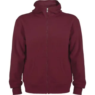 Roly - "Montblanc" Hoodie mit durchgehendem Reißverschluss für Herren (Granatrot)