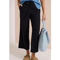 CECIL Culotte aus Seersucker-Material
