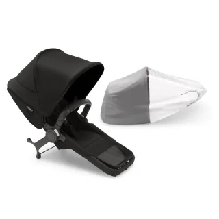 Bugaboo Donkey 5 Duo-Erweiterungsset Complete Midnight-Black