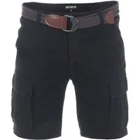 riverso Cargoshorts Herren Shorts RIVJakob Regular Fit Bermudashorts mit Gürtel