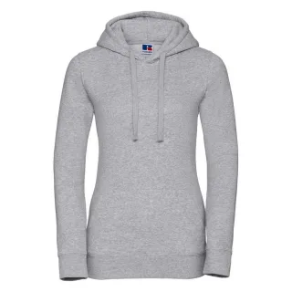 Russell - "Authentic" Kapuzenpullover für Damen (Hellgrau)