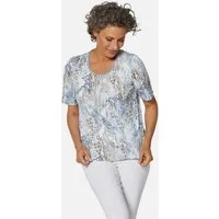 GOLDNER Print-Shirt Bequemes Druckshirt im Mustermix