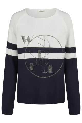 Barbara Lebek - Strick navy - Gr. - 46