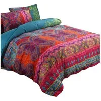 Minicloss Bettwäsche in Gr. 135x200 cm Gestreifte und Romantische Bettwäsche, 2 teilig, Polyester 2 teilig Winterbettwäsche
