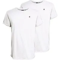 G-STAR T-Shirt Herren T-Shirt 2er Pack Baumwolle Lash 2 Pack (Packung, 2er Pack)
