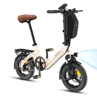 [EU DIRECT] Bodywel T16PRO Electric Bike With Rack 36V 9Ah 250W Motor Top Speed 25KM/H 14 Inch Tire 55KM Mileage 85KG Ma