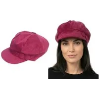 Cool4 Ballonmütze Damen Grobcord elegant Frühling Herbst Winter