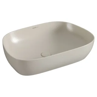 VitrA Re-Ceramic Aufsatzschale TV 63 x 42 cm Sanitärkeramik aus 100 Prozent,7993B066-0016 7993B066-0016