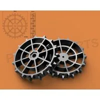 Plastik Parts Mähroboter-Rad Antriebsräder 2er Set Offroad Profil für Ferrex R800 Easy R800 Easy+