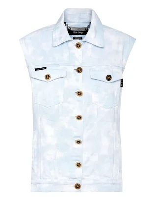 Denim Vest Oversize