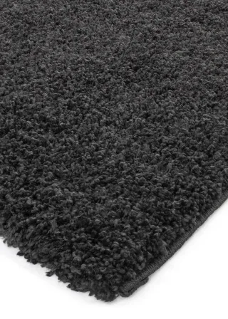 bonprix Hochflor Teppich, grau, Gr.120x170 cm, Optik und Haptik in Einklang in wohnlichen Unifarben