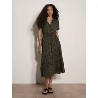 Apricot Midikleid Midikleid mit Animal-Print