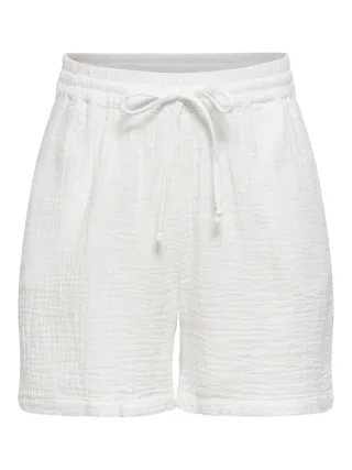 ONLY - ONLTHYRA SHORTS WVN Cloud Dancer - Gr. - M