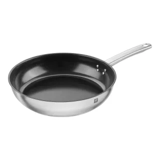 ZWILLING Plus Bratpfanne, 28 cm, 18/10 Edelstahl, Keramische Antihaftbeschichtung