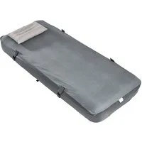 SoBuy Feldbett OGS32-II, Vorzelt Wasserdichtes Campingbett Campingliege Familienzelt Feldbett mit Zelt für 1-2 Personen, Campingmatratze für 1-2 Personen