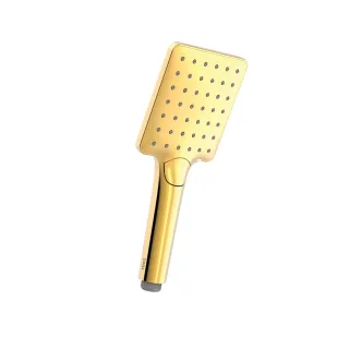 Tres Handbrause Eco drop Mit 3 Strahlarten Größe: 96x110 mm Anti Kalk Düsen, 29963113OR 29963113OR