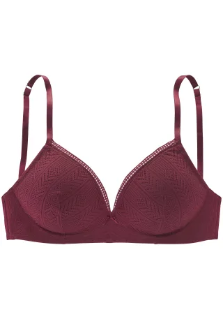 s.Oliver LM Bralette sangria - Gr. - 85C