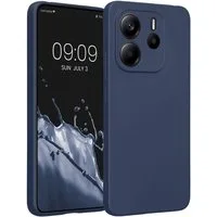 kwmobile Smartphone-Hülle Handyhülle für Xiaomi Redmi Note 14 4G (Nicht für 5G) Hülle, weiche Silikon Case metallisch schimmernd - Schutzhülle Cover