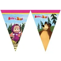 Procos Wimpelkette Wimpelkette PVC Masha 230cm/9Flags.