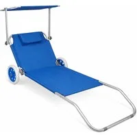 VCM Gartenliege Dach 165x16x65cm, 1