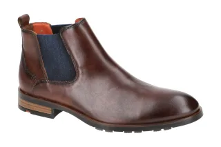 LLOYD 23-657-33 JONAH Herrenstiefelette braun brandy Glattleder Gummisohle Bl...