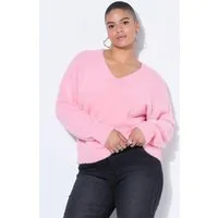 Studio Untold Strickpullover Pullover Boxy Shape hairy Strick