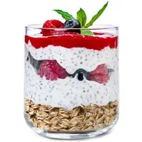KONZEPT Dessertschale Dessertgläser Set aus Glas, große Gläser für Nachtisch, (12-tlg), glas, 220 ml