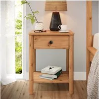 IDIMEX Nachtkommode APOANA, Nachttisch Nachtschrank modern Holz Nachtkommode skandinavisch