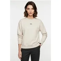 BOSS ORANGE Sweatshirt Eteia Premium Damenmode oversized, Rundhals, mit BOSS Logo