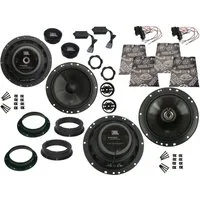 DSX JBL Boxen für VW Golf 5 1Km Bj 03-12 Tür vorne hinten Dämmmatte 1200 W Auto-Lautsprecher (150 W)