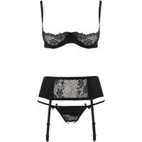 Casmir Set: Bügel-BH Aurelia Set Schwarz (Set)
