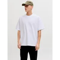 Jack & Jones T-Shirt JJEBARRON TEE SS O-NECK NOOS Baumwollmischung, loose fit