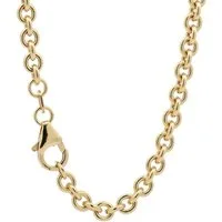 HOPLO Goldkette Goldkette Ankerkette Länge 19cm - Breite 4,0mm - 585-14 Karat Gold, Made in Germany