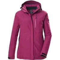 Killtec Funktionsjacke KOW 225 WMN JCKT Atmungsaktive, wind- und wasserdichte Damenjacke, abnehmbare Kapuze