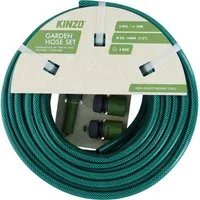 Kinzo Gartenschlauch KINZO Gartenschlauch-Set, 1/2", 30 m