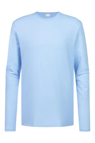 Mey - T-Shirt langarm far blue - Gr. - XL