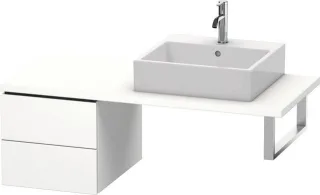 Duravit L-Cube Unterschrank für Konsole Weiß Supermatt 420x547x400 mm - LC583608484 LC583608484
