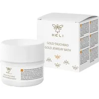 HELI Schmuck Geschenk Schmuckpflege Gold-Tauchbad für Goldschmuck Schmuckreiniger (2-St. mit Waschkorb zum Tauchen von Schmuckstücken)