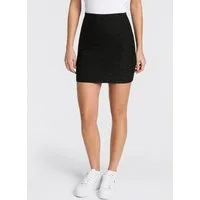 HUGO Minirock Nappley mit Herz-Logo-Jacquard