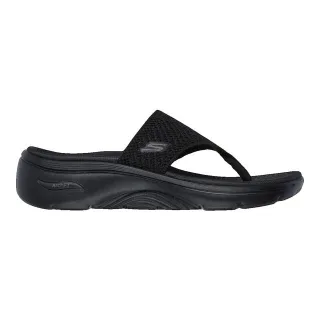 Skechers Go Walk Arch Fit 2.0 Polyester Damen Schwarz Sandalen