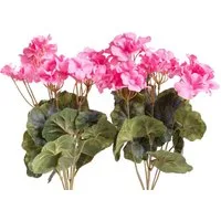 Kunstblume Geranienbusch Geranie, Botanic-Haus, Höhe 37 cm