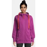 salzhaut Sweatjacke REFFEN Damen Leicht tailliert komfortabler Fit, nordisch klar – entspannter Look mit Haltung