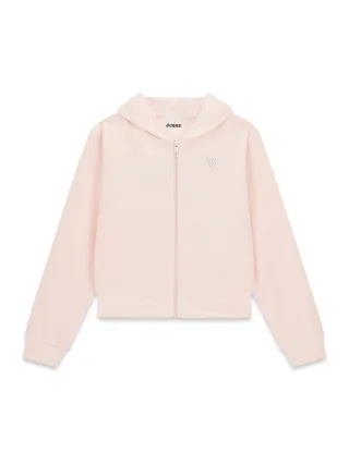 Guess Kids - LS ACTIVE TOP W/ZIP_MINI ME DREAM PINK - Gr. - 12